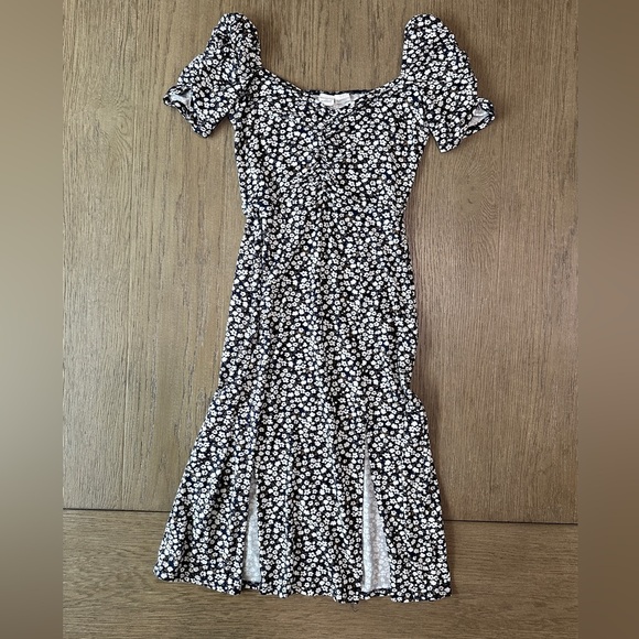 Melrose and Market Floral Print Midi Dress Size XS - Picture 5 of 9